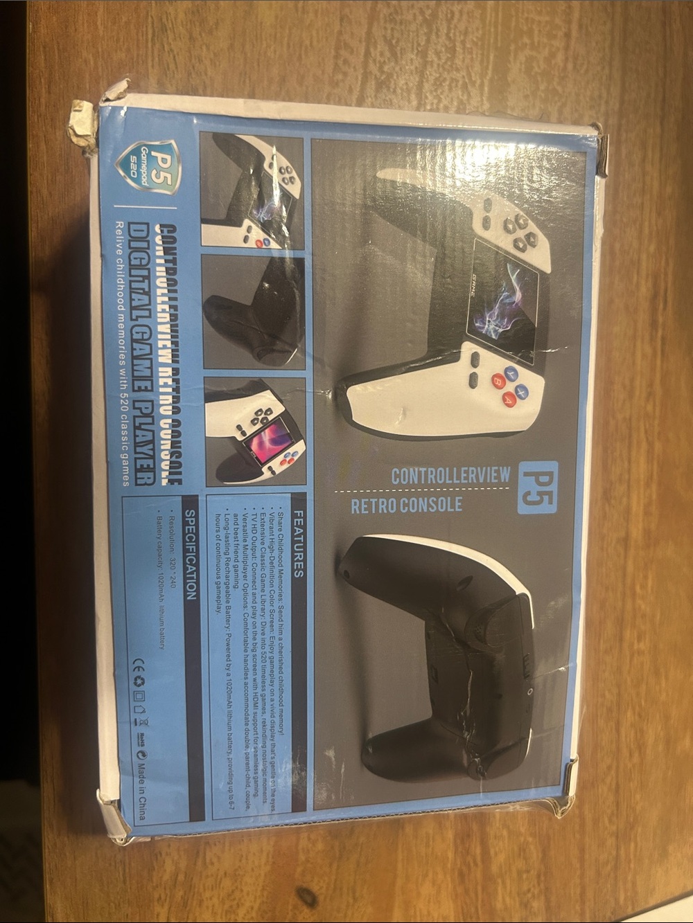 Handheld Game Console — Blue - Picture 2 of 2